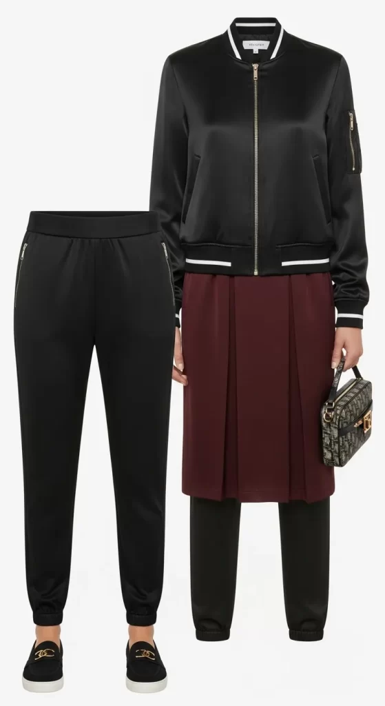 The Sleek City Bomber Jacket