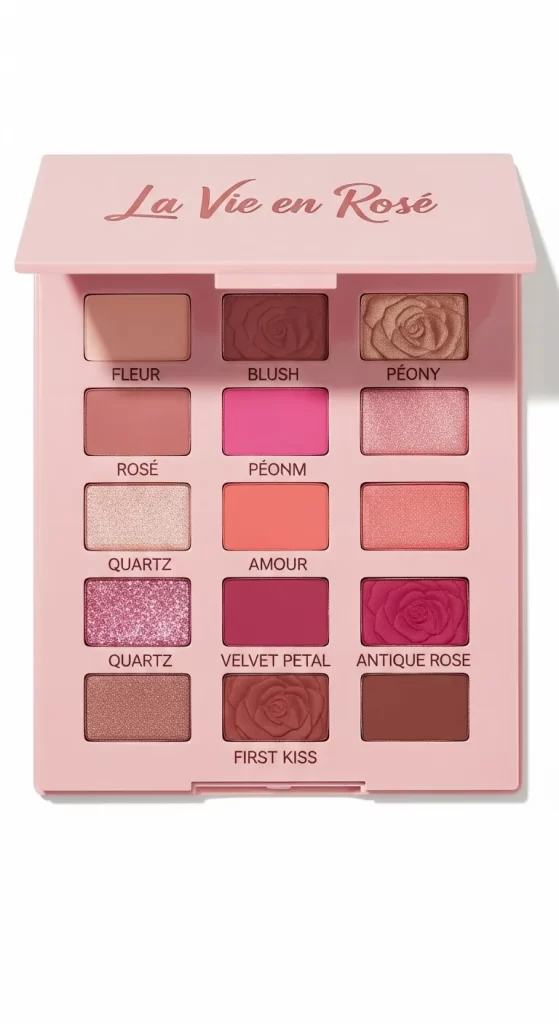 The Parisian Rosé Romance Palette