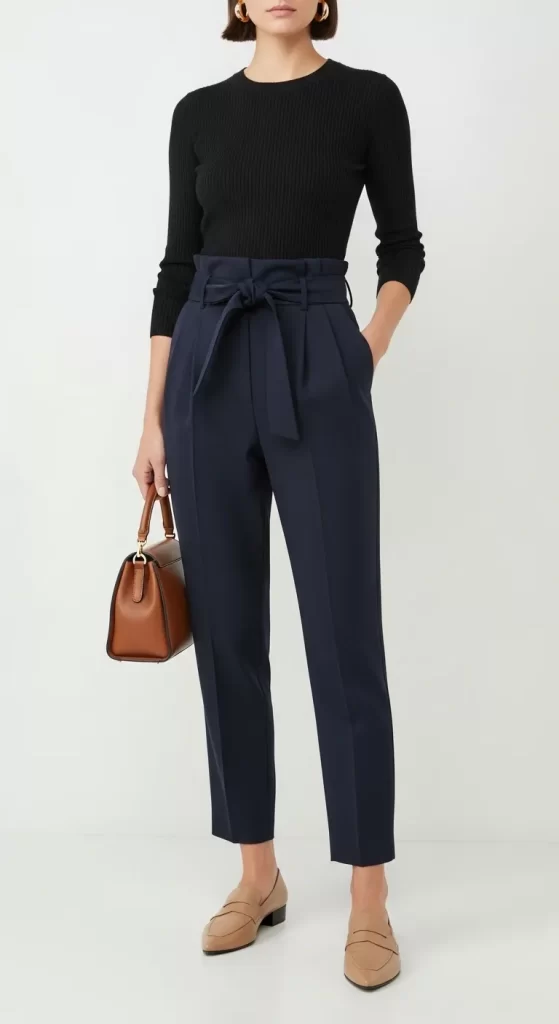 The Paperbag-Waist Trousers The Paperbag-Waist Trousers