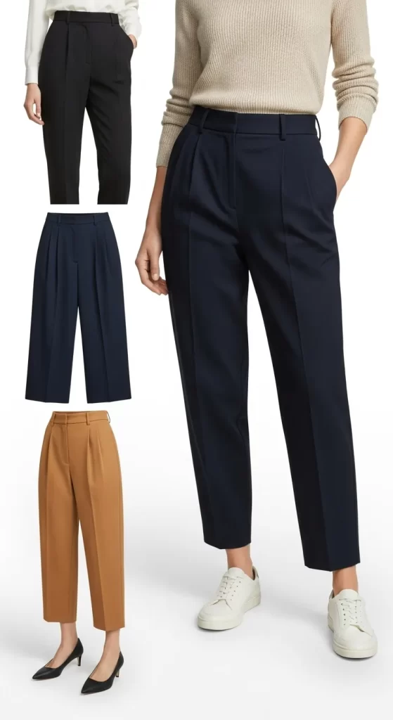 The Tailored Pleat-Front Trouser