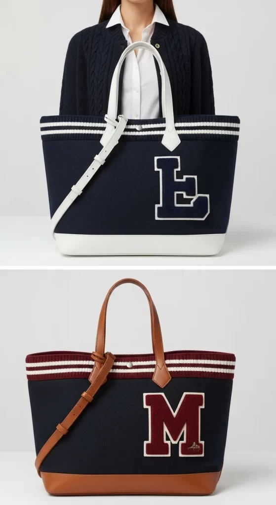 The Collegiate Canvas Tote The Collegiate Canvas Tote