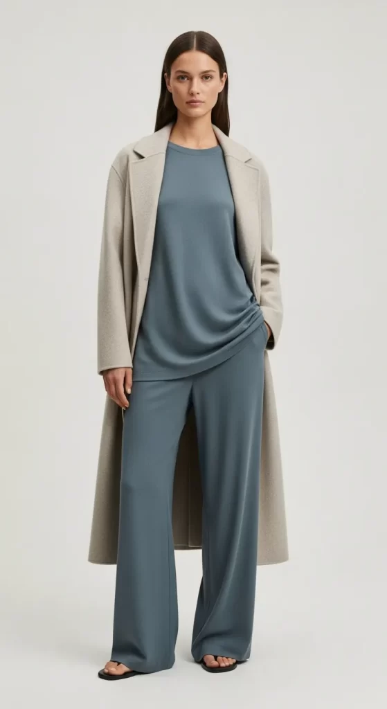 The Minimalist Duster Coat