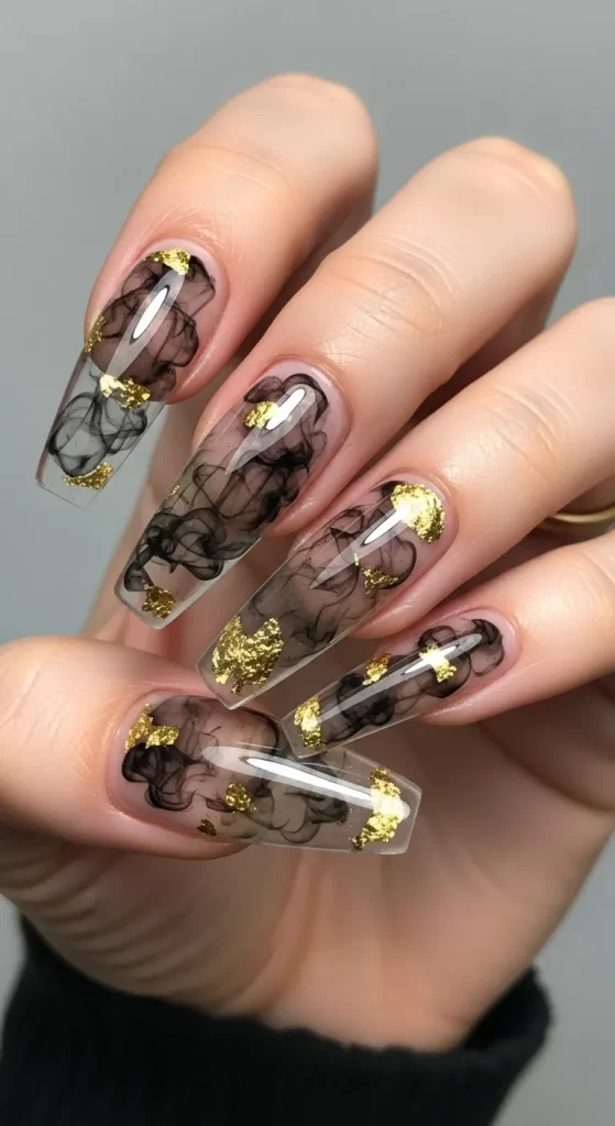 Gilded Noir Flakes