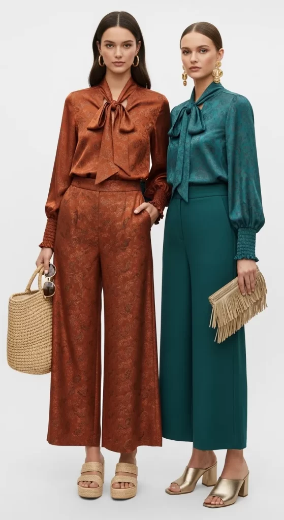 The Silky Pussy-Bow Blouse