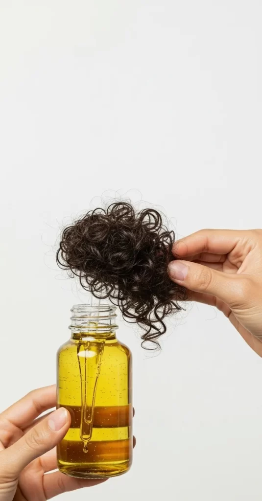 The Curl Definition Oil The Curl Definition Oil