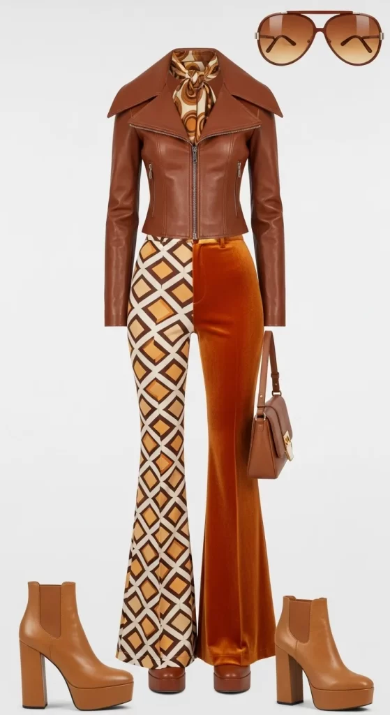 The 70s Velvet Flare