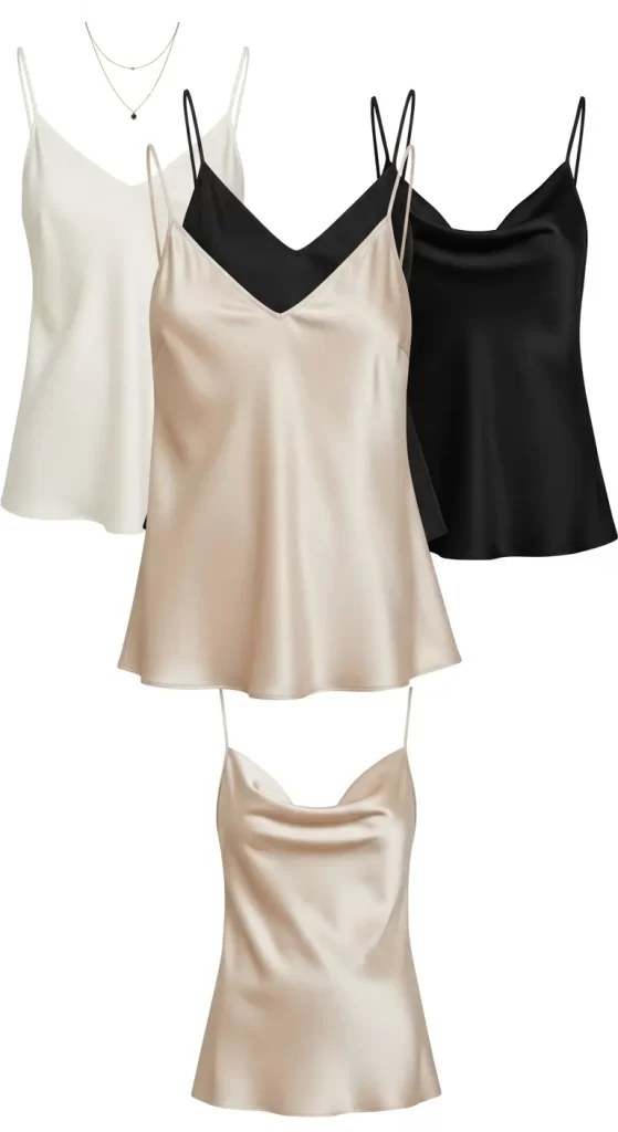 The Elegant Silk Camisole