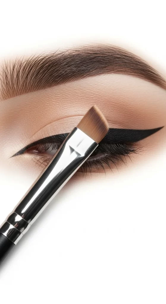 The Angled Eyeliner Brush