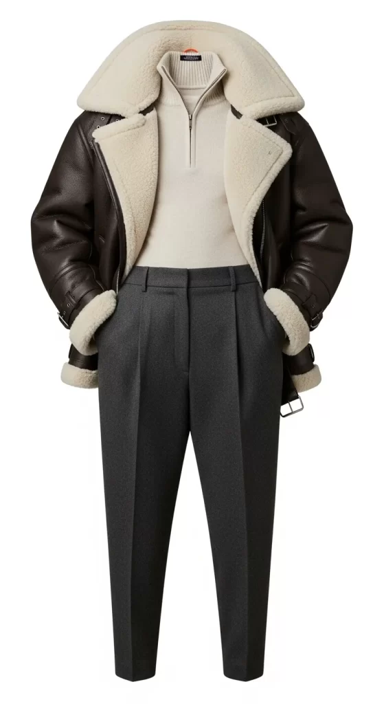 The Shearling Aviator Jacket