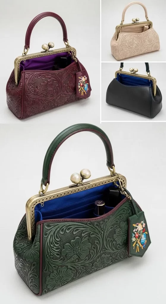 The Victorian Garden Frame Bag