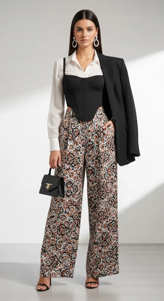 The High-Fashion Corset Look The High-Fashion Corset Look