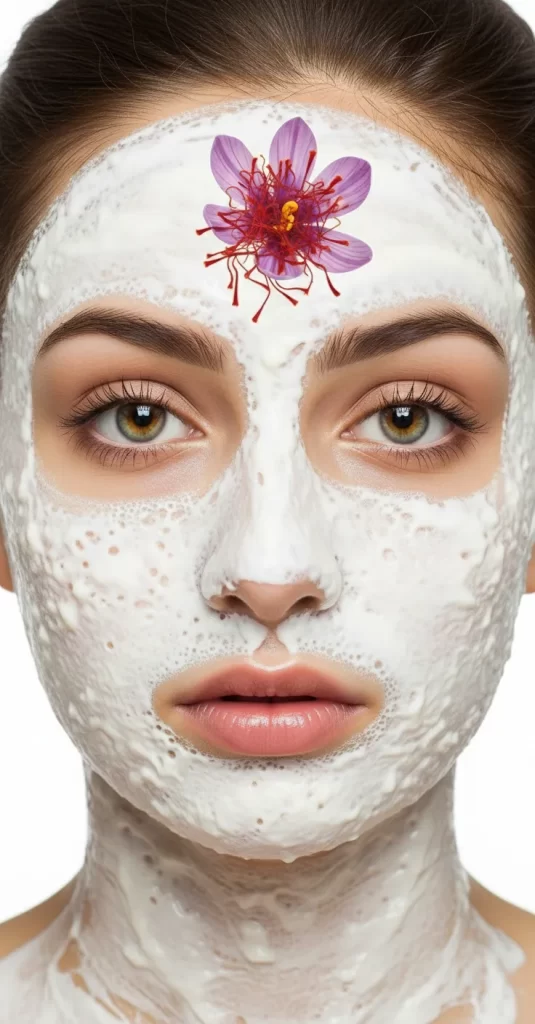 Brightening Saffron & Milk Mask Brightening Saffron & Milk Mask