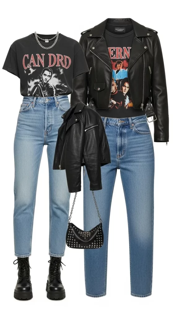 The Retro-Inspired Flared Denim Look The Retro-Inspired Flared Denim Look