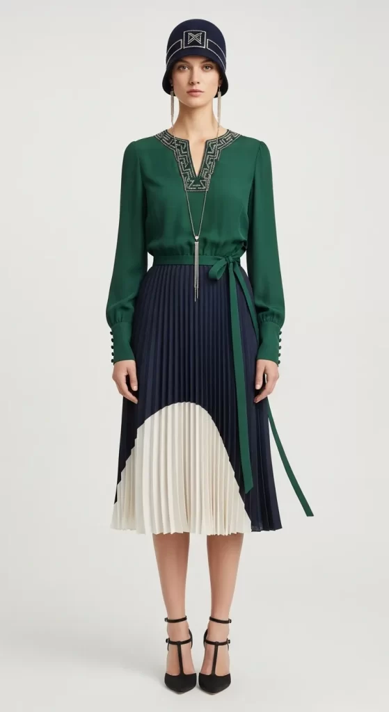 The Art Deco Inspired Ensemble