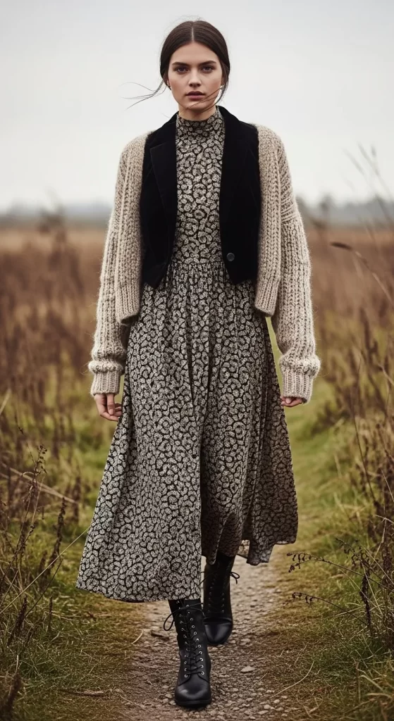  The Romantic Combat Boot