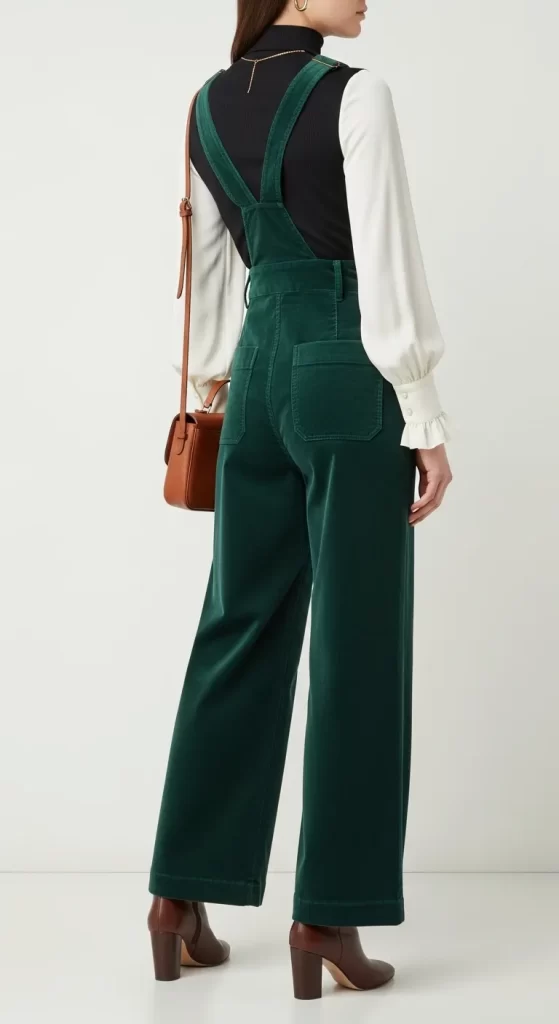 The Emerald Corduroy Overalls The Emerald Corduroy Overalls