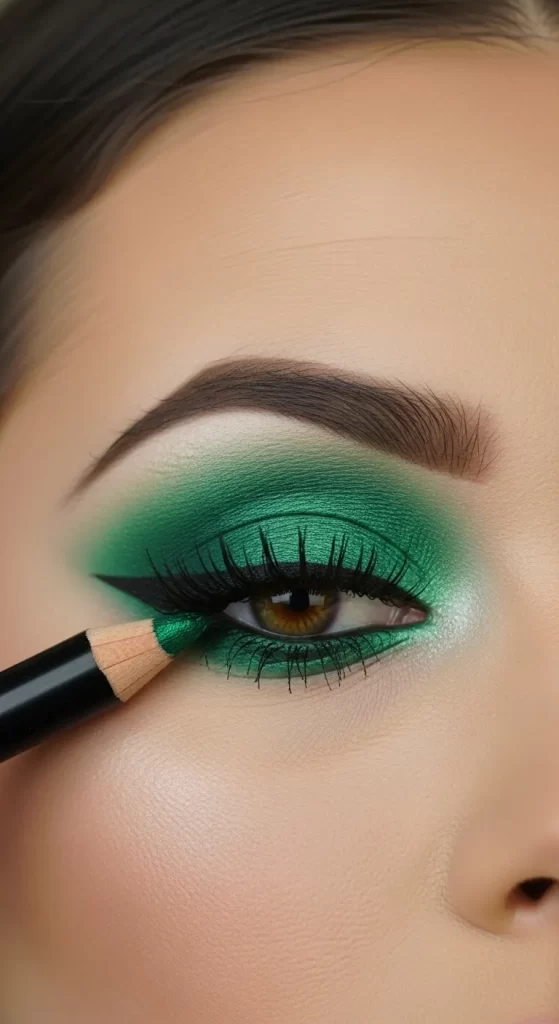 Vivid Emerald Glam
