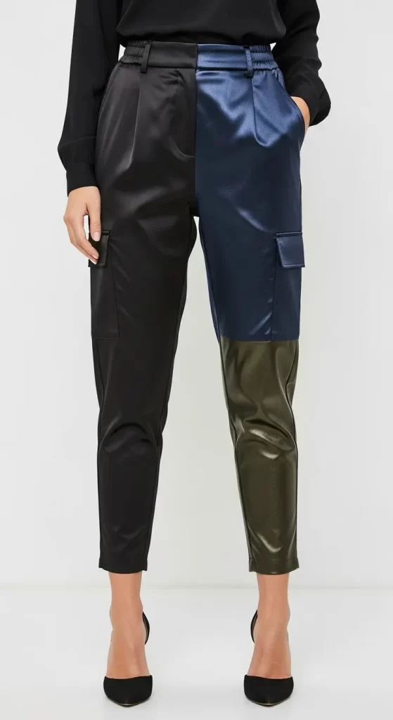 The Color-Blocked Cargo Trousers