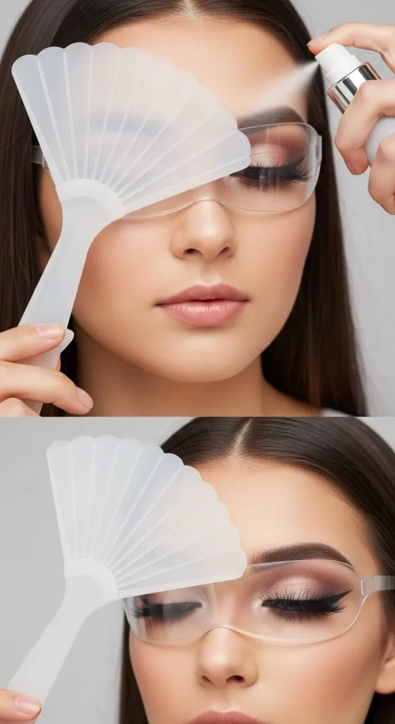 The Mascara and Eyeshadow Shield