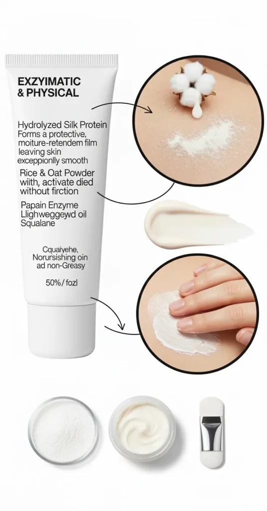 Dual-Action Enzymatic Cream