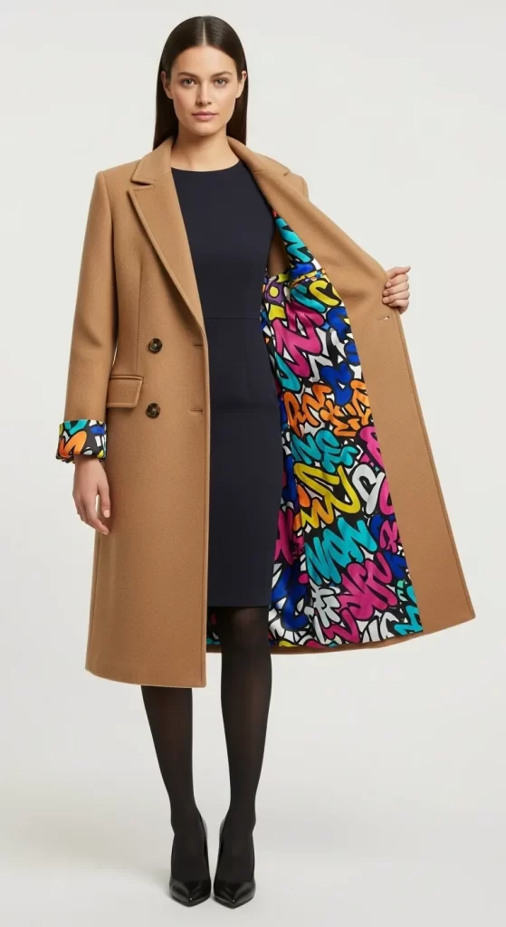 The Timeless Coat with a Twist