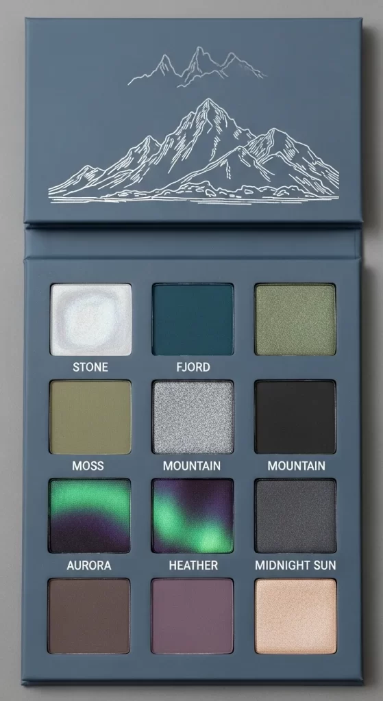 The Nordic Fjords Palette