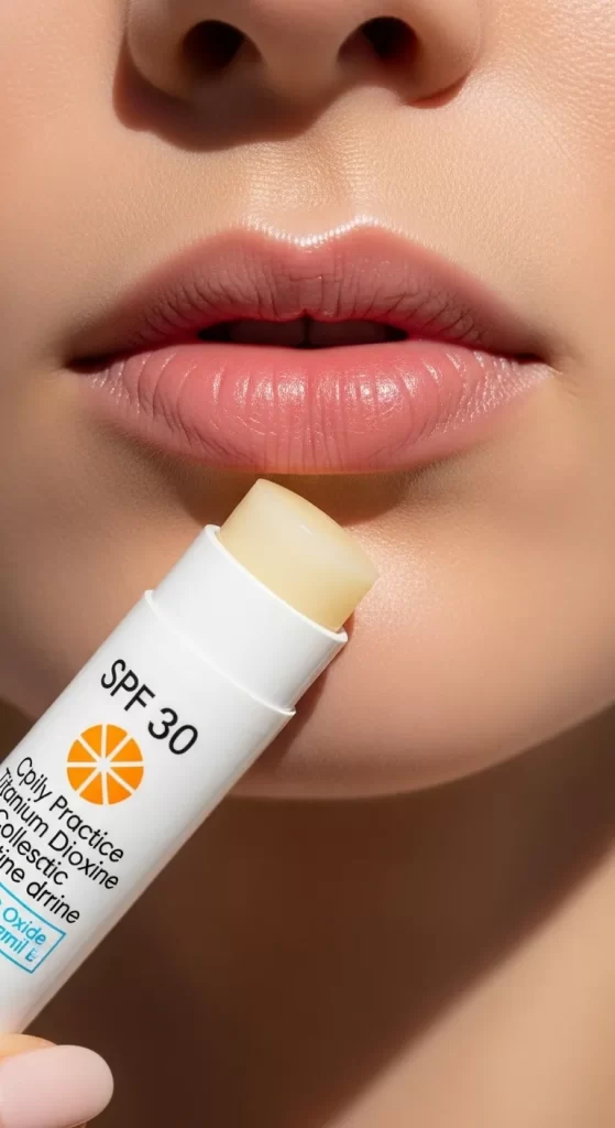 The Sun-Shielding Lip Balm