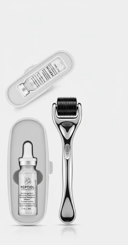 The Collagen-Boosting Microneedle Roller The Collagen-Boosting Microneedle Roller