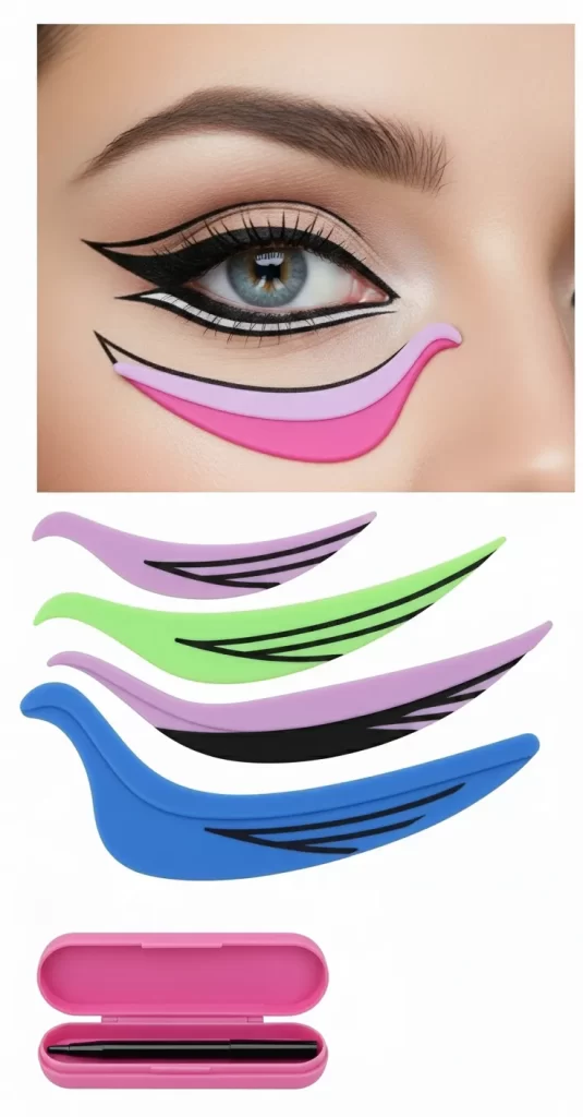 The Ultimate Eyeliner Stencil Kit