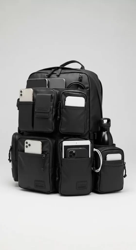 The Multi-Pocket Utility Backpack The Multi-Pocket Utility Backpack