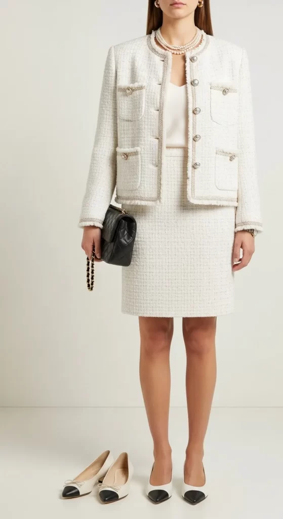 The Ladylike Tweed Suit