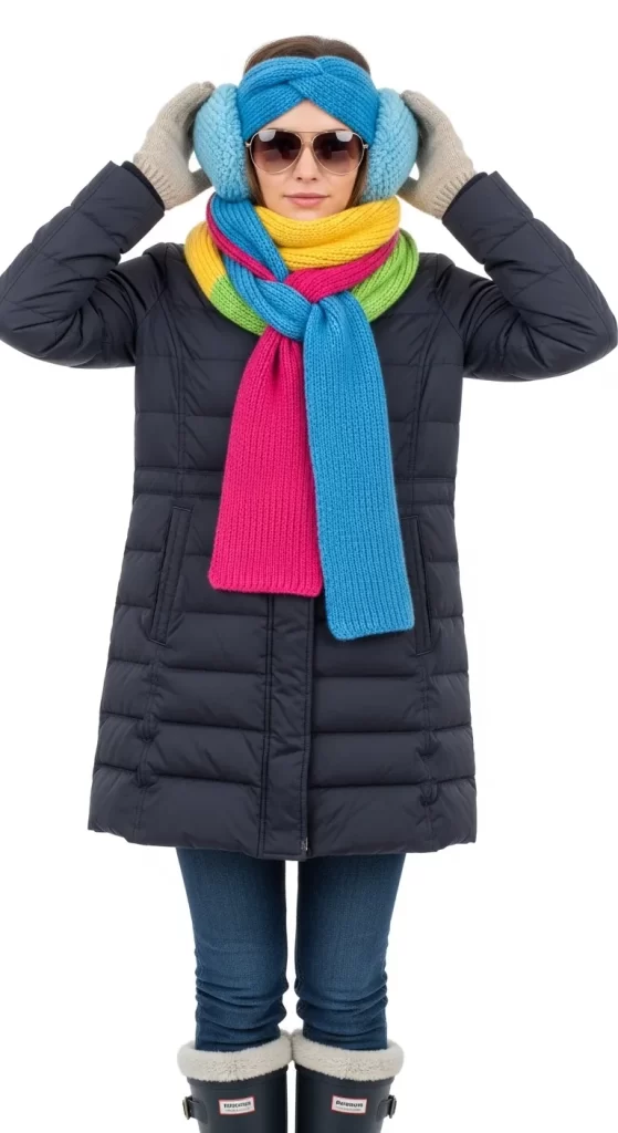 The Color Block Winter Set The Color Block Winter Set