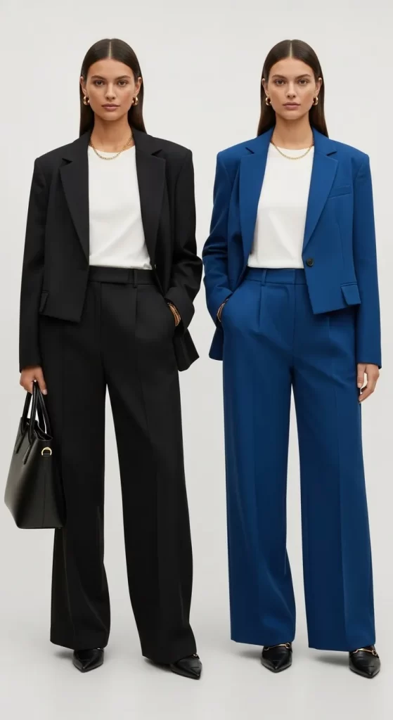 The Modern Tailored Suit Look The Modern Tailored Suit Look