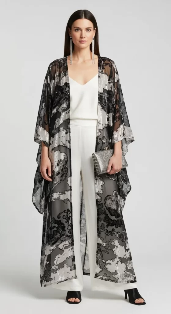 The Ethereal Evening Kimono