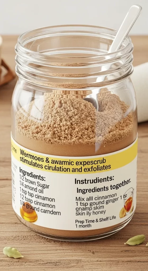 Warming Spice & Brown Sugar Scrub Warming Spice & Brown Sugar Scrub