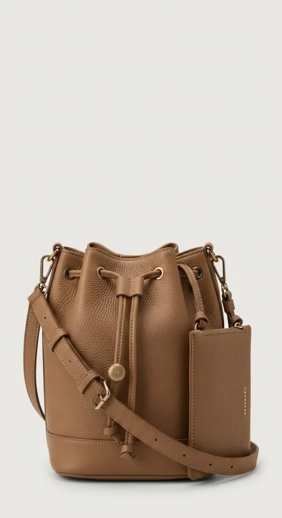 The Classic Drawstring Bucket Bag The Classic Drawstring Bucket Bag