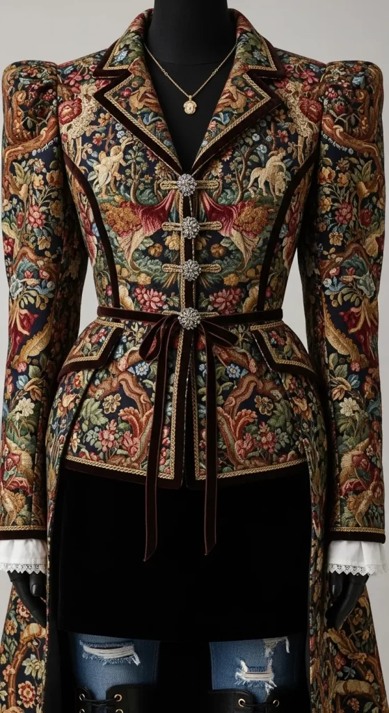 The Regal Tapestry Blazer The Regal Tapestry Blazer