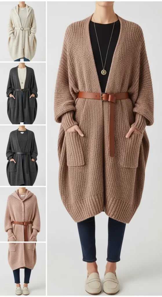 The Cocoon Cardigan Sweater