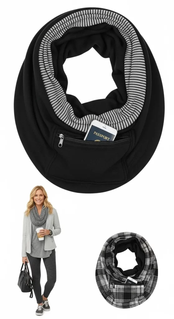 The Smart Traveler's Infinity Scarf The Smart Traveler's Infinity Scarf