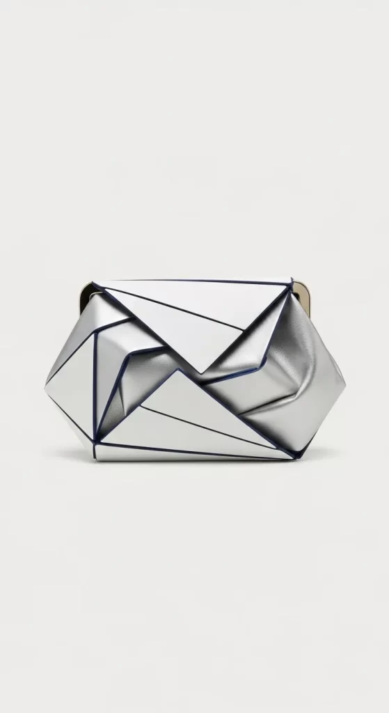 The Geometric Origami Clutch The Geometric Origami Clutch
