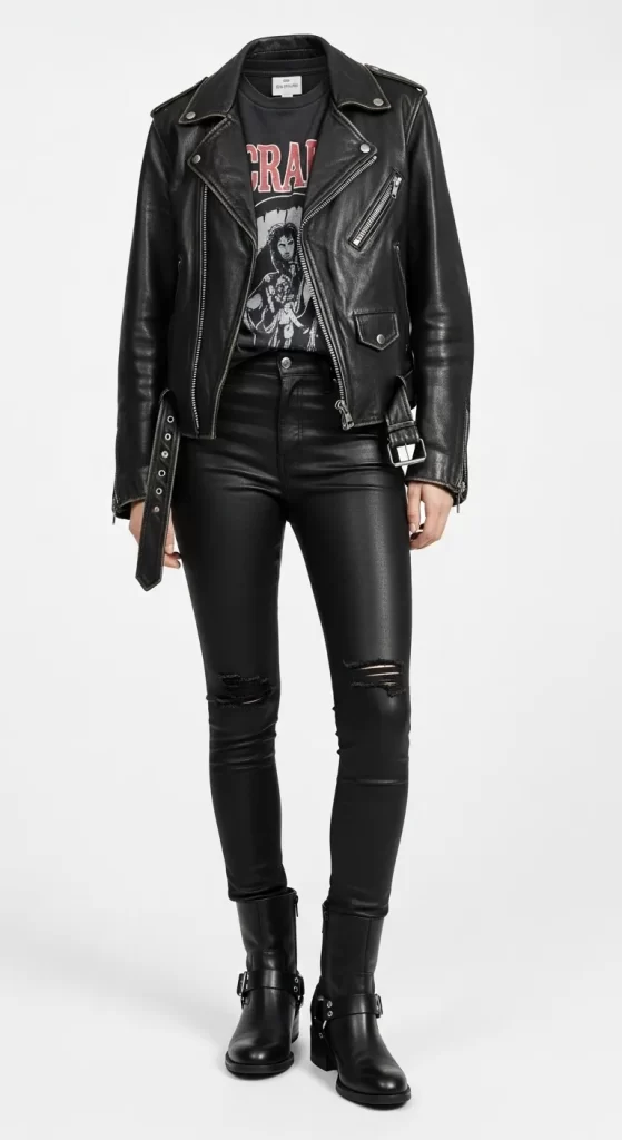 The Gritty Biker Boot