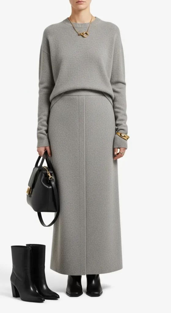 The Modern Monochrome Knit The Modern Monochrome Knit