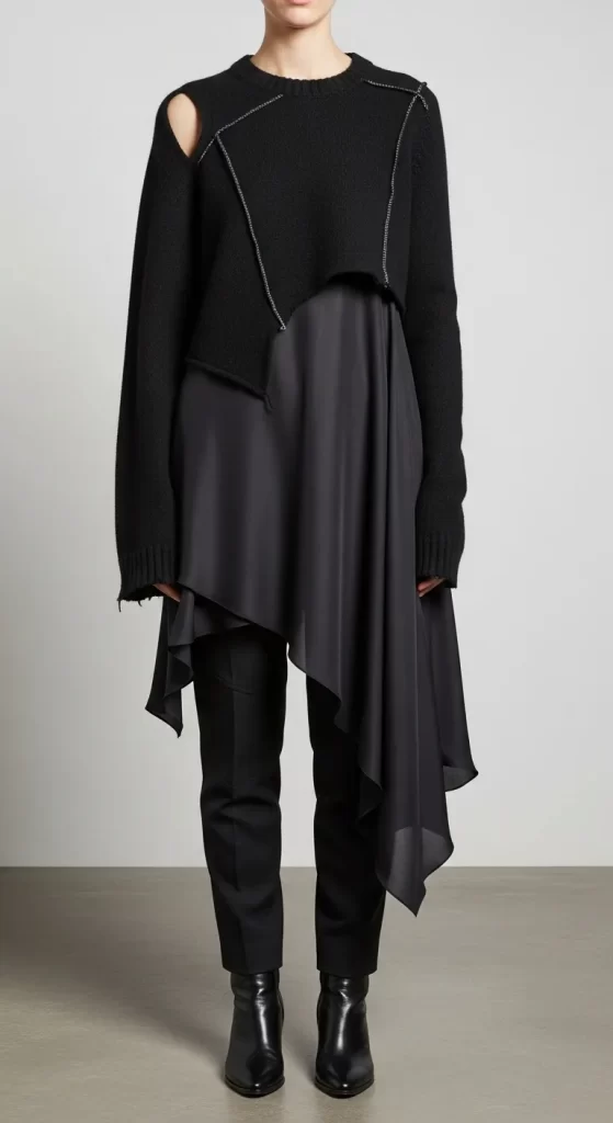 The Deconstructed Knit Layer