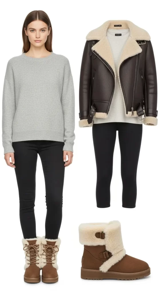 The Toasty Shearling Winter Boot