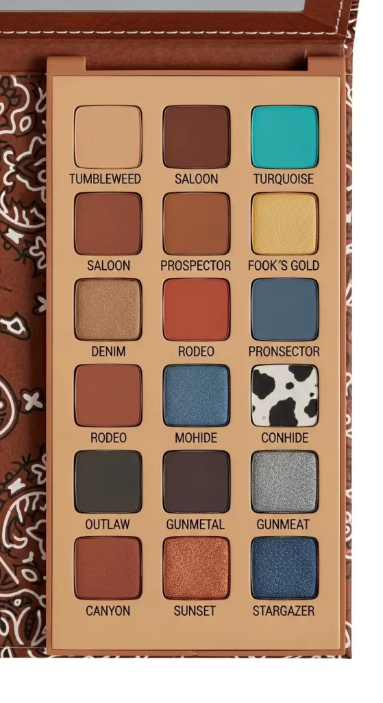 The Wild West Wanderer Palette