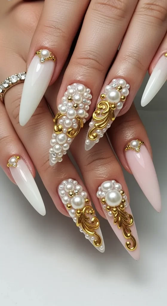 Baroque Pearl Opulence