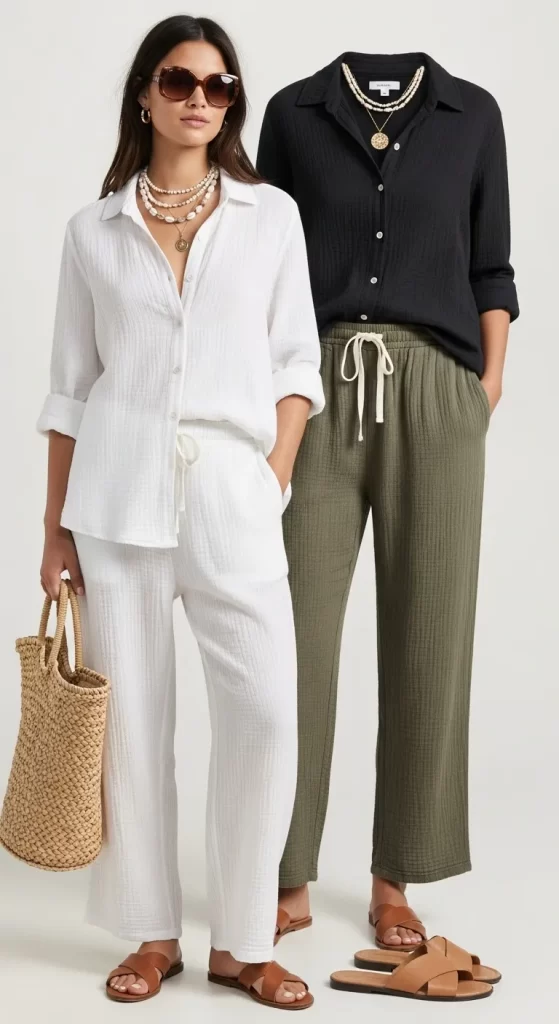 The Breezy Gauze Set The Breezy Gauze Set