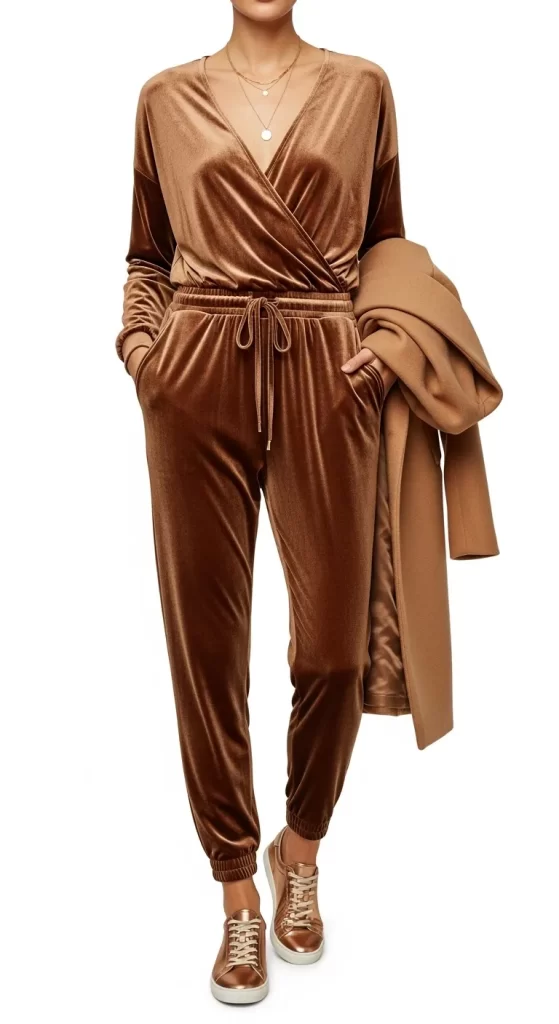 The Polished Velour Loungewear Set The Polished Velour Loungewear Set