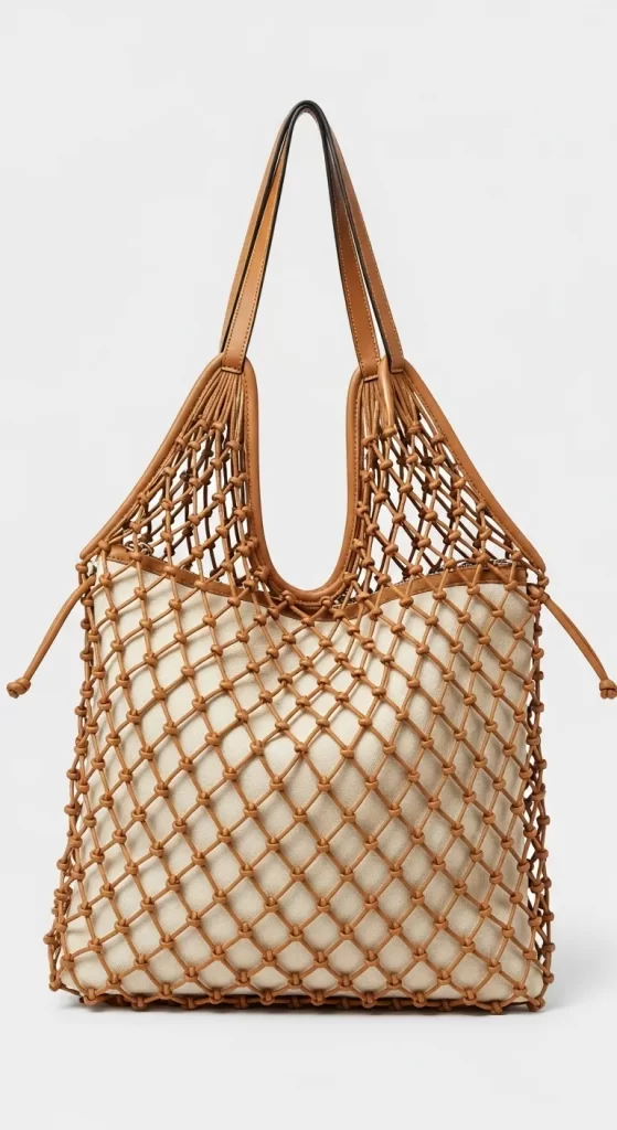 The Macrame Market Tote The Macrame Market Tote