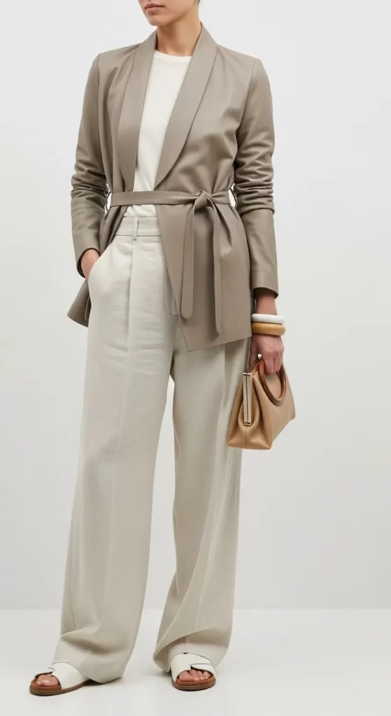 The Soft Wrap Blazer